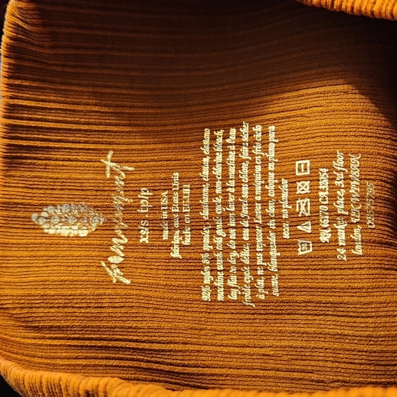 Free People High Rise 7/8 Length Good Karma Leggings Toasted Coconut XS/S FP020 - Picture 4 of 9